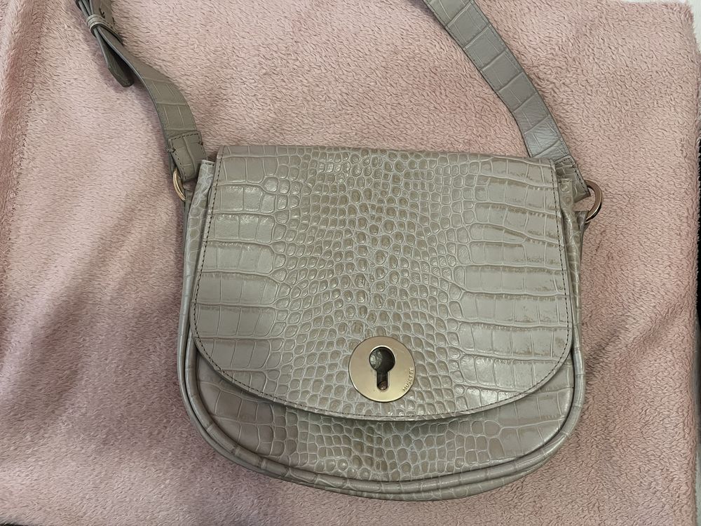 Geantă Musette, piele