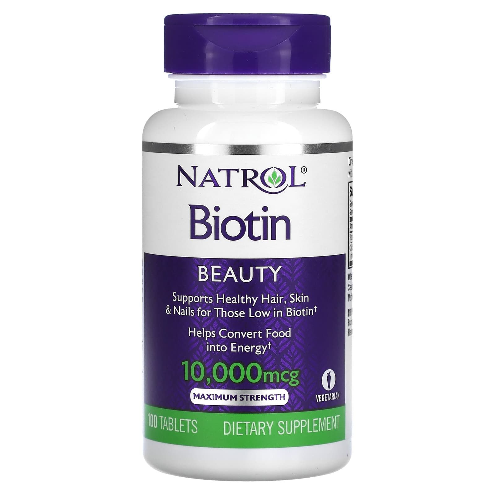 Natrol biotin beauty 10,000mcg