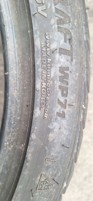9+мм! 255 35 19 Kumho wintercraft wp71