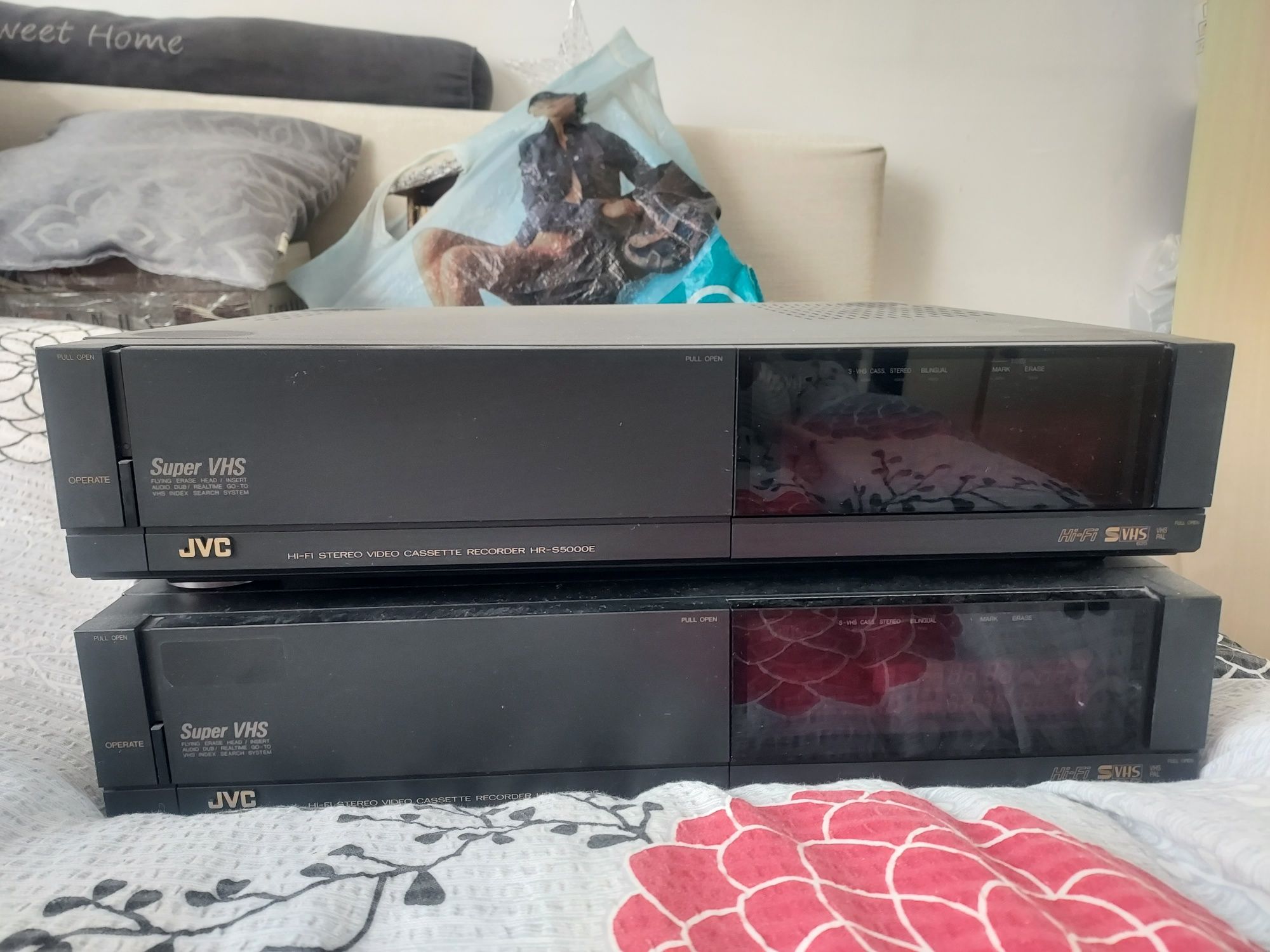 Vand 2 videorecorder jvs svhs