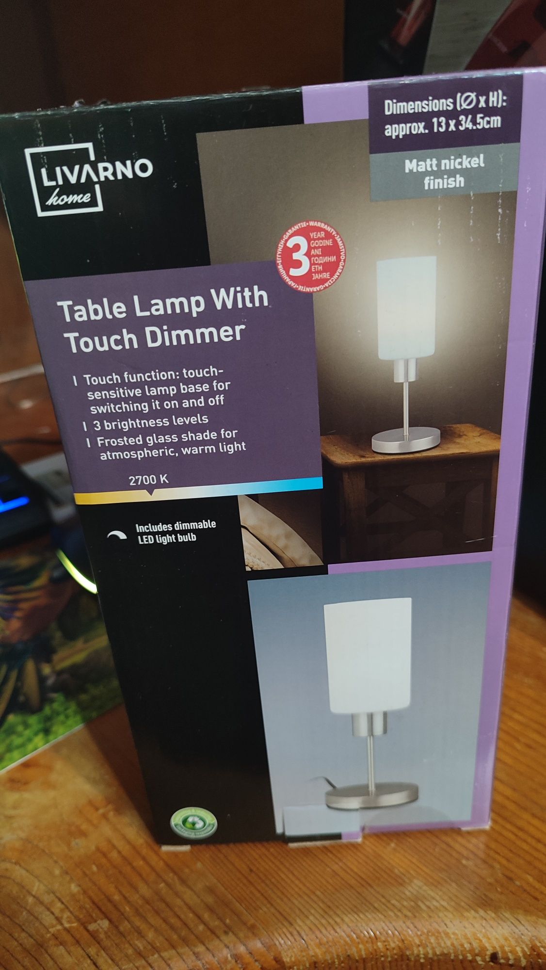 Лампа за бюро с Touch