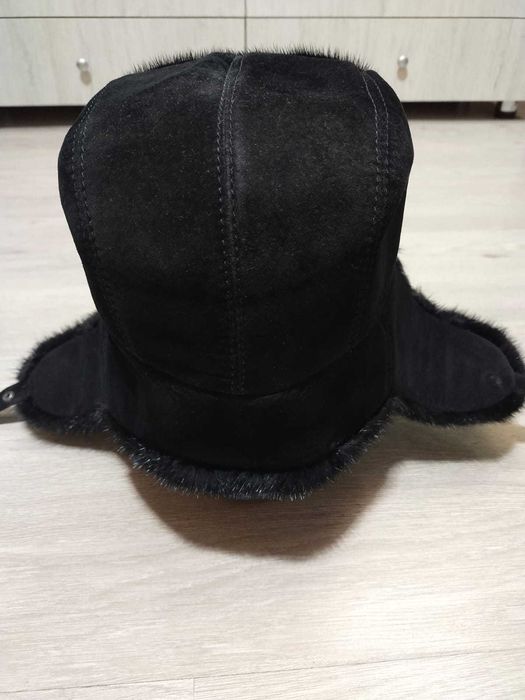 Шапка ушанка норковая в идеальном состоянии