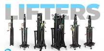 Stativ lumini ecran telescopic cu lift ridicare Kuzar K5 VMB GUIL 250k