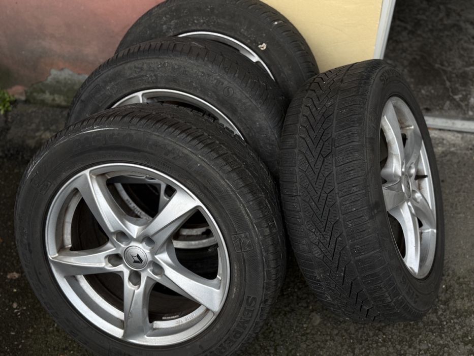 Jante roti cauciucuri iarna Renault Kadjar duster