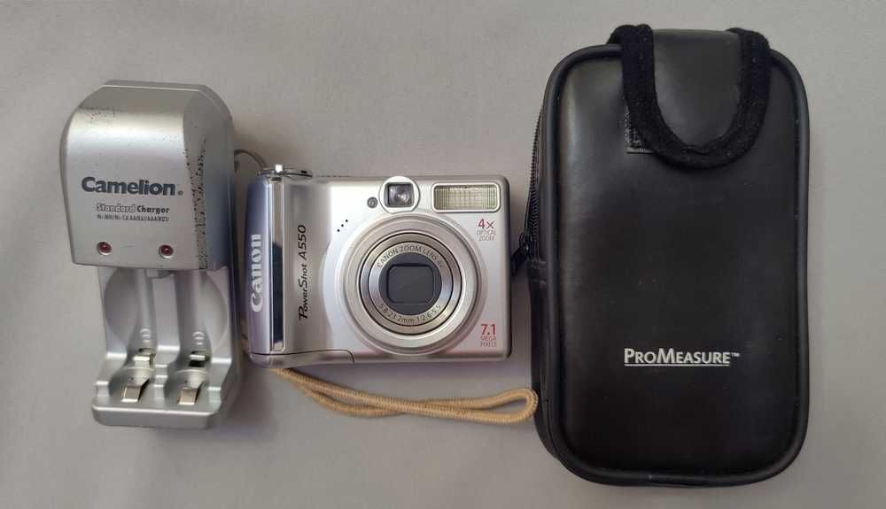 Canon PowerShot A550, 7.1MP, zoom 4X