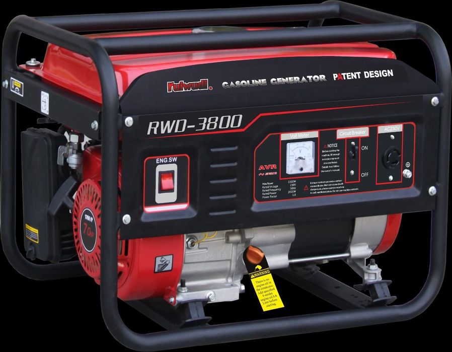 Generator RUIWUDI Dvijok генератор  движок RWD-3800 2 kw