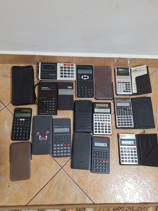 Calculatoare casio,sharp, unitrex  vicom,olivetti