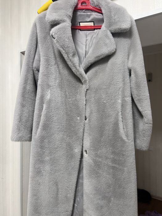 Продам эко шубку без капюшона