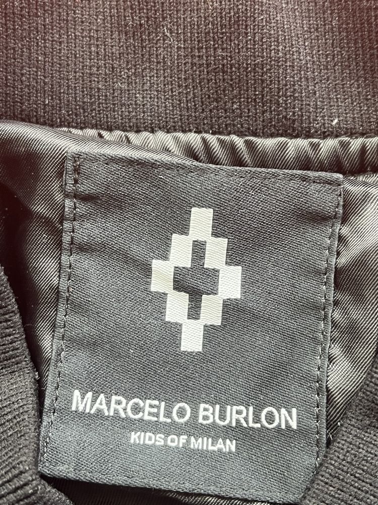 Marcelo Burlon : Boys Embroidered Jacket - Детско яке 12г/ Оригинал