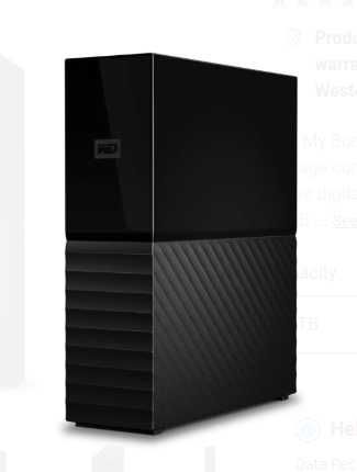Hard Disk extern WD My Book , 4TB, USB 3.0, negru