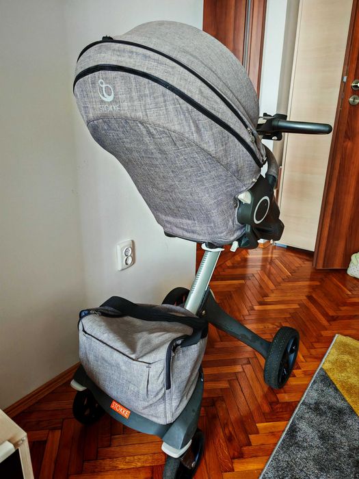 Carucior Stokke Xplory V4 + Sac de iarna inclus!