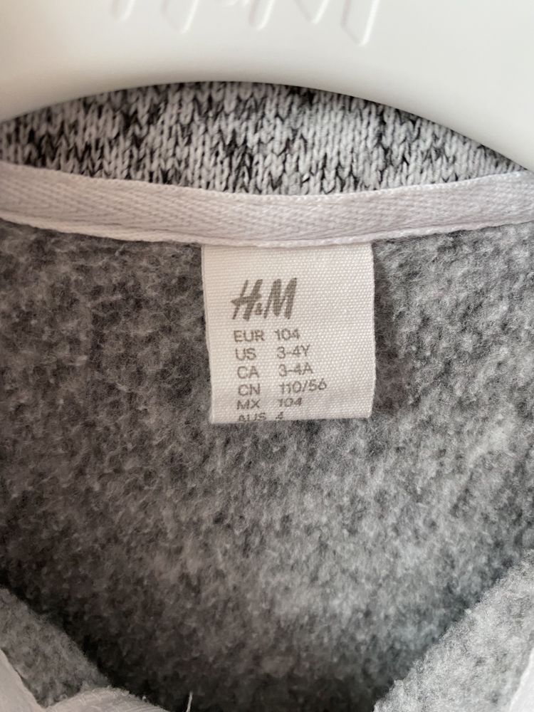 Детски Плетен гащеризон с полар H&M