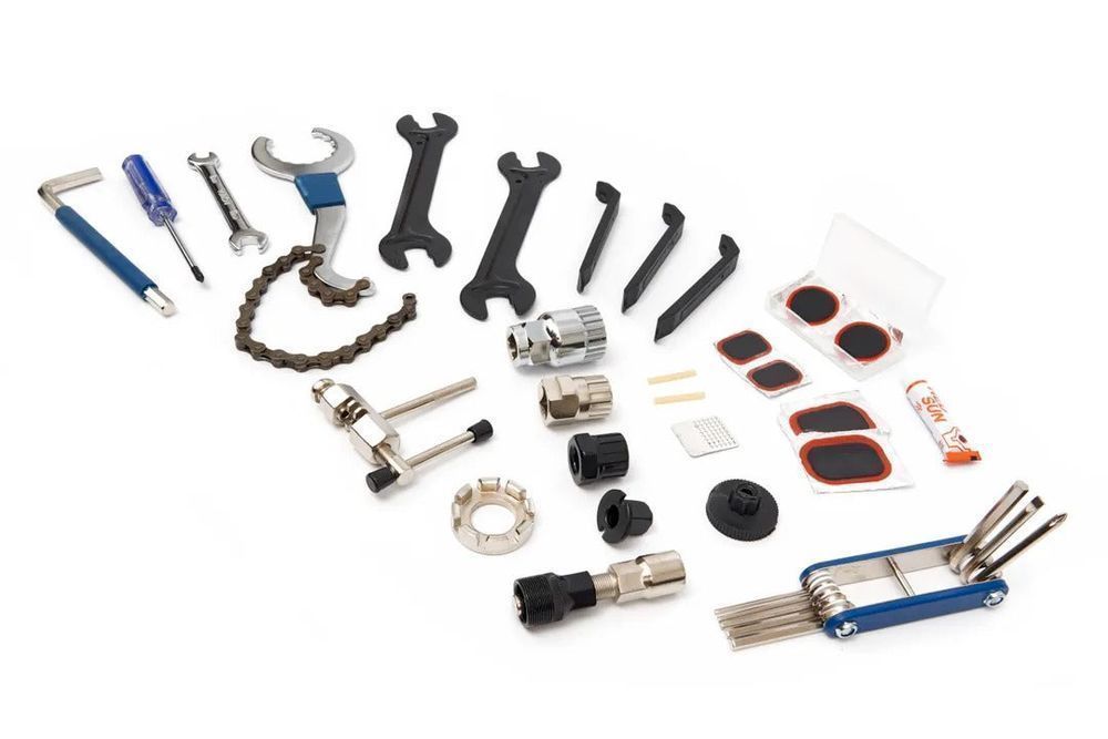 Trusa de scule pentru reparat biciclete 18 piese hbm