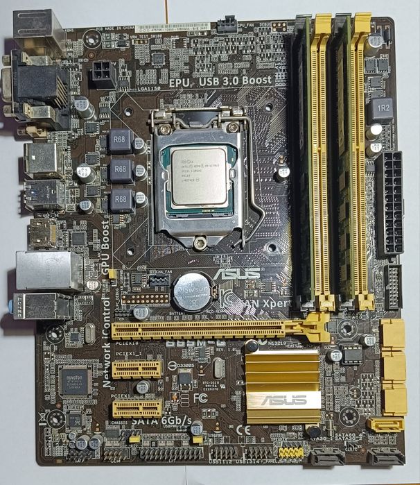 Комплект (материнская плата, процессор,память, видеокарта)