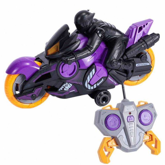 Каскадьорски мотор с дистанционно управление AiJH, завъртане, Лилав