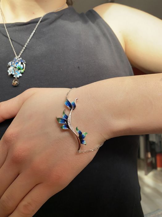 Сребърен комплект Roberto Bravo