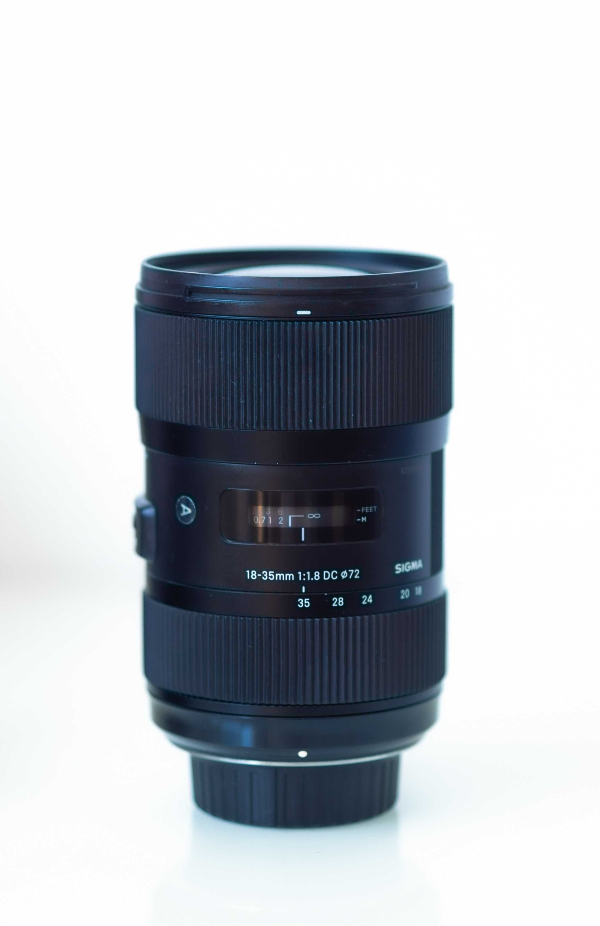 Obiectiv Sigma ART 18-35 f1.8 HSM pentru Nikon