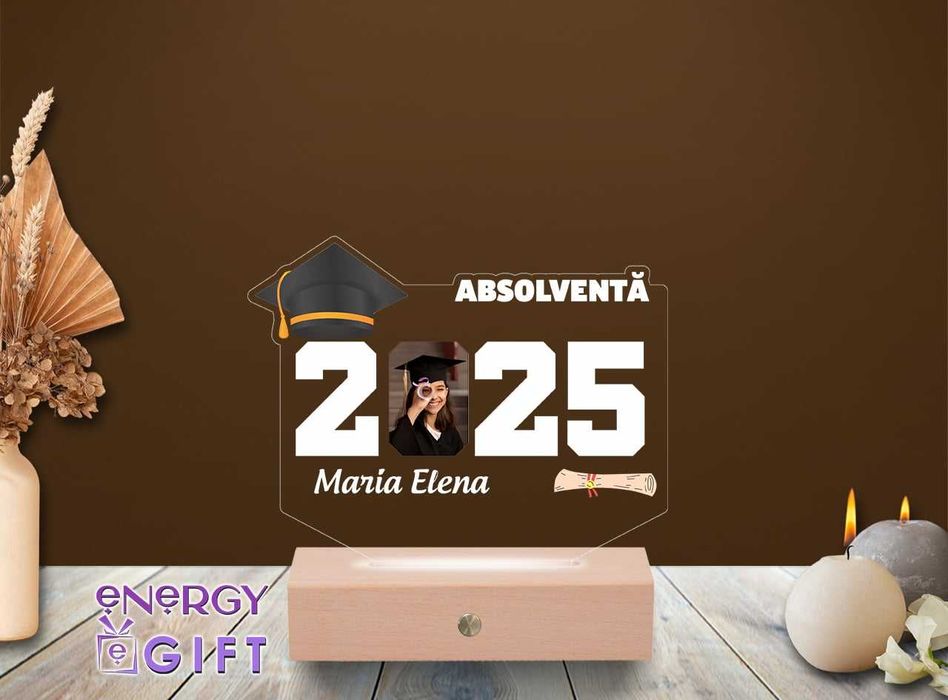 Lampa Led Personalizata – Rama Foto