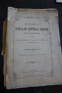 A. Barseanu Istoria scolelor centrale romane gr. or. din Brasov - 1902
