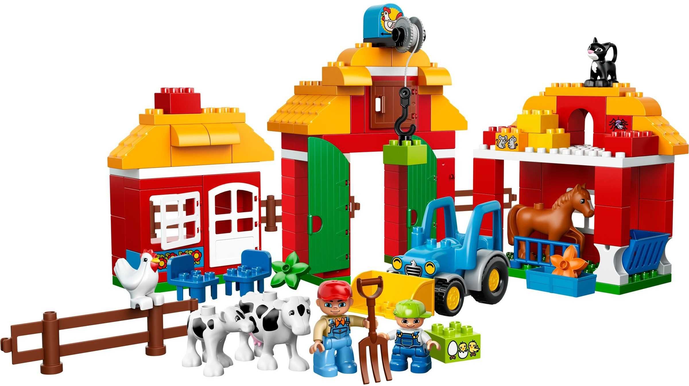 LEGO DUPLO - Big Farm = Ferma Mare (10525) cu Animale