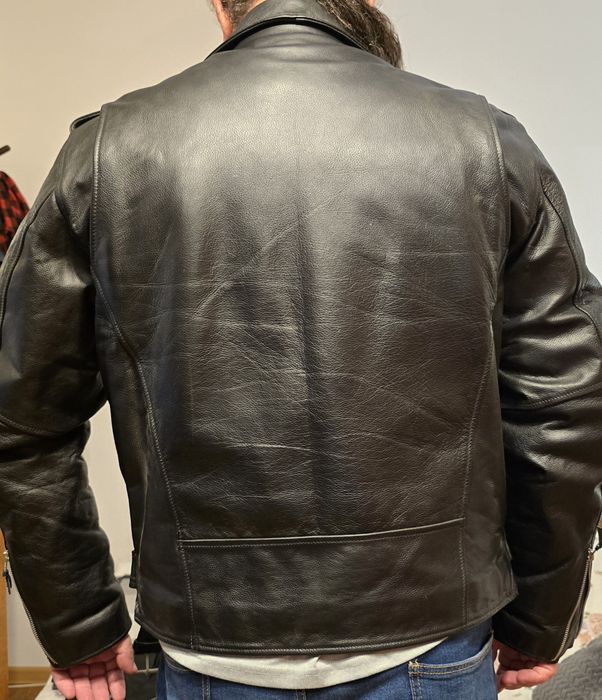 Geaca de motor, de piele