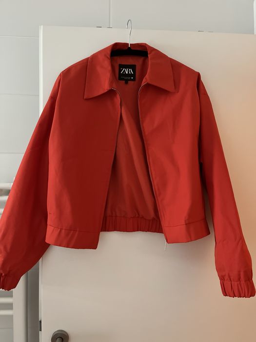 Geaca toamna zara rosie