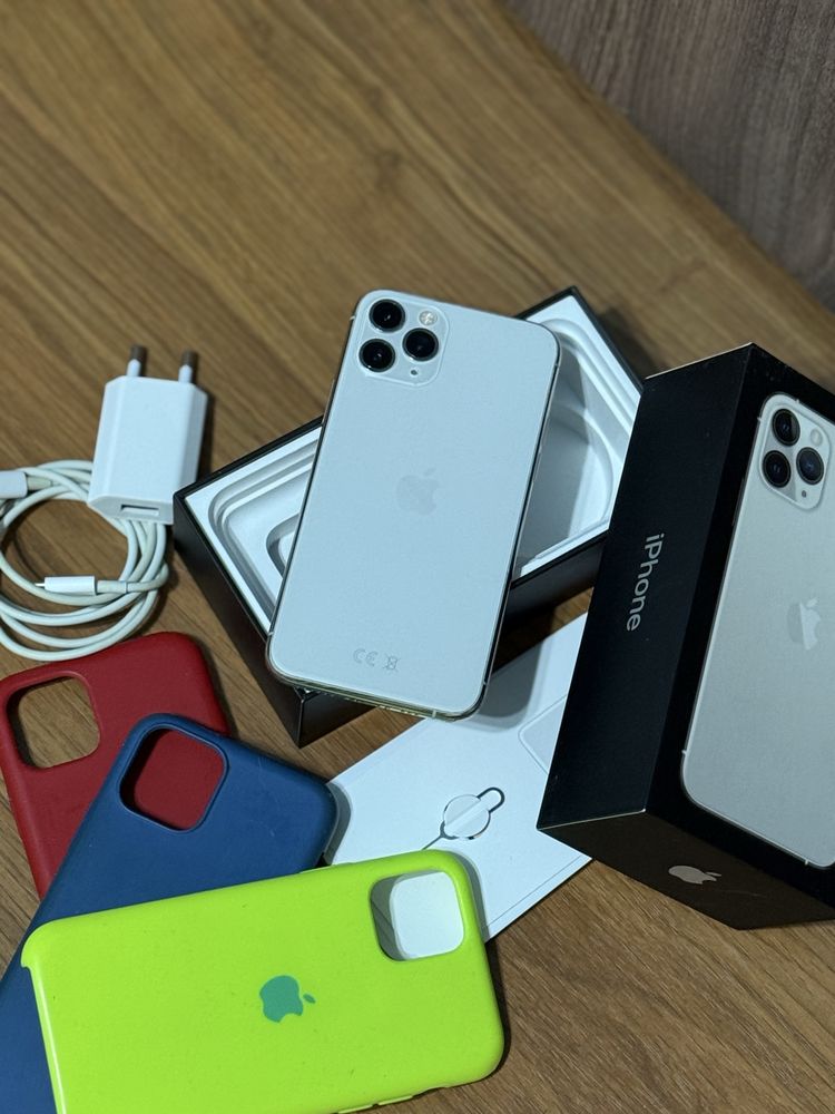 Iphone 11 Pro Silver 64GB 100% Battery