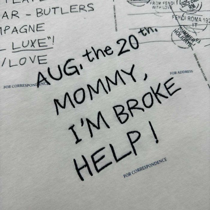 Мъжка тениска Tshirt FENDI нов модел