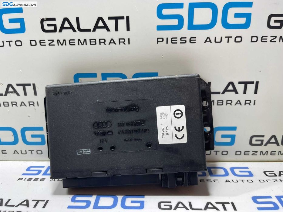 Calculator Confort Modul Unitate Comfort Audi TT 8N Cabrio Cabriolet Decapotabil 1998 - 2006 Cod 8N7962267E [2758]