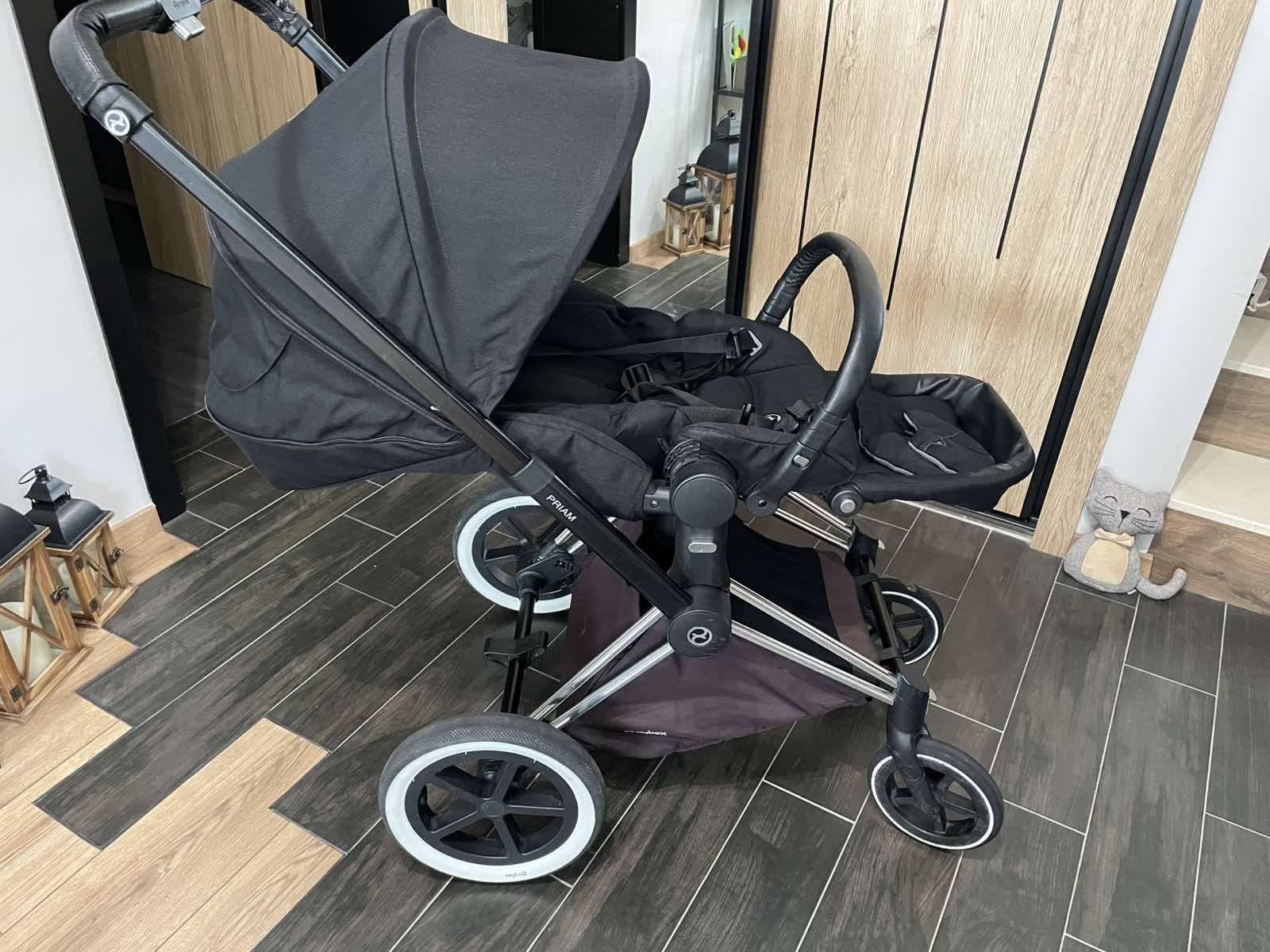 Cybex Priam (кош за новородено+седалка 6+м)