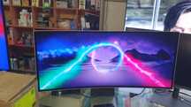 Гейминг монитор Samsung , OLED , 34 инча , Извит
