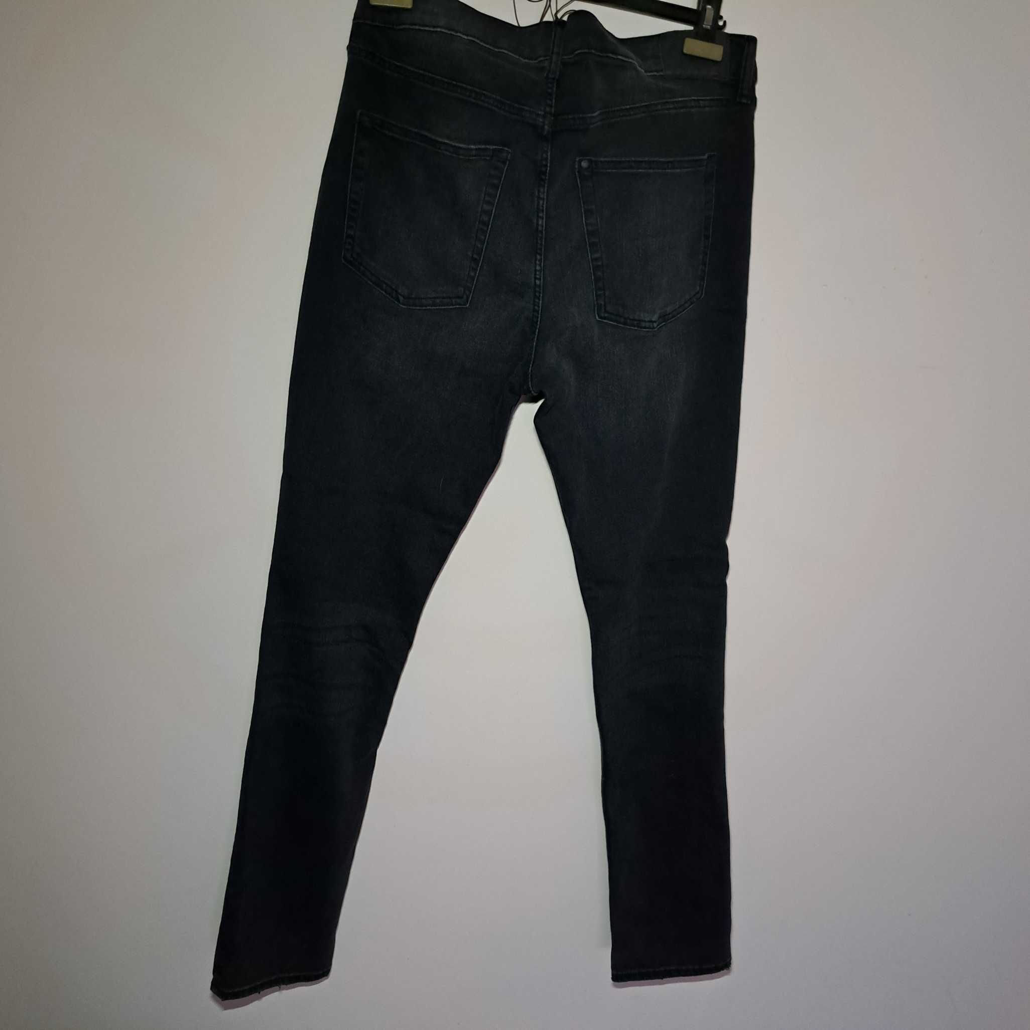 Blugi de bărbați H&M Divided, elastici, skinny, noi