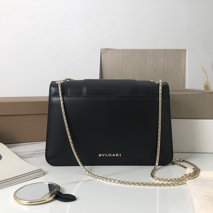 Geanta Bvlgari - Bulgari 25cm negru, tip Premium