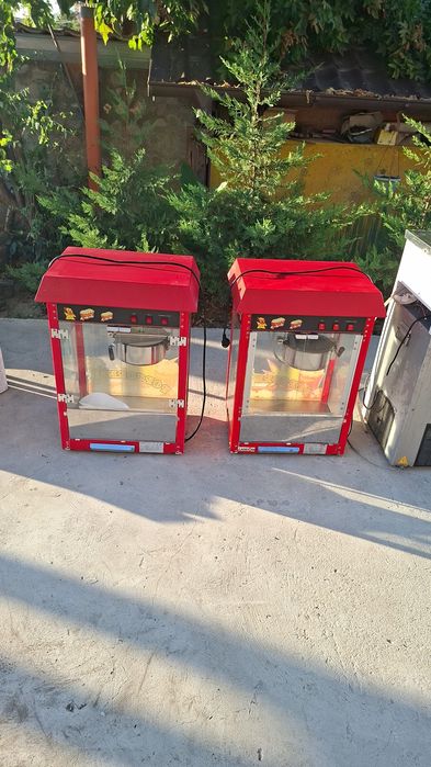 Aparat vata de zahar și Aparat de pop corn