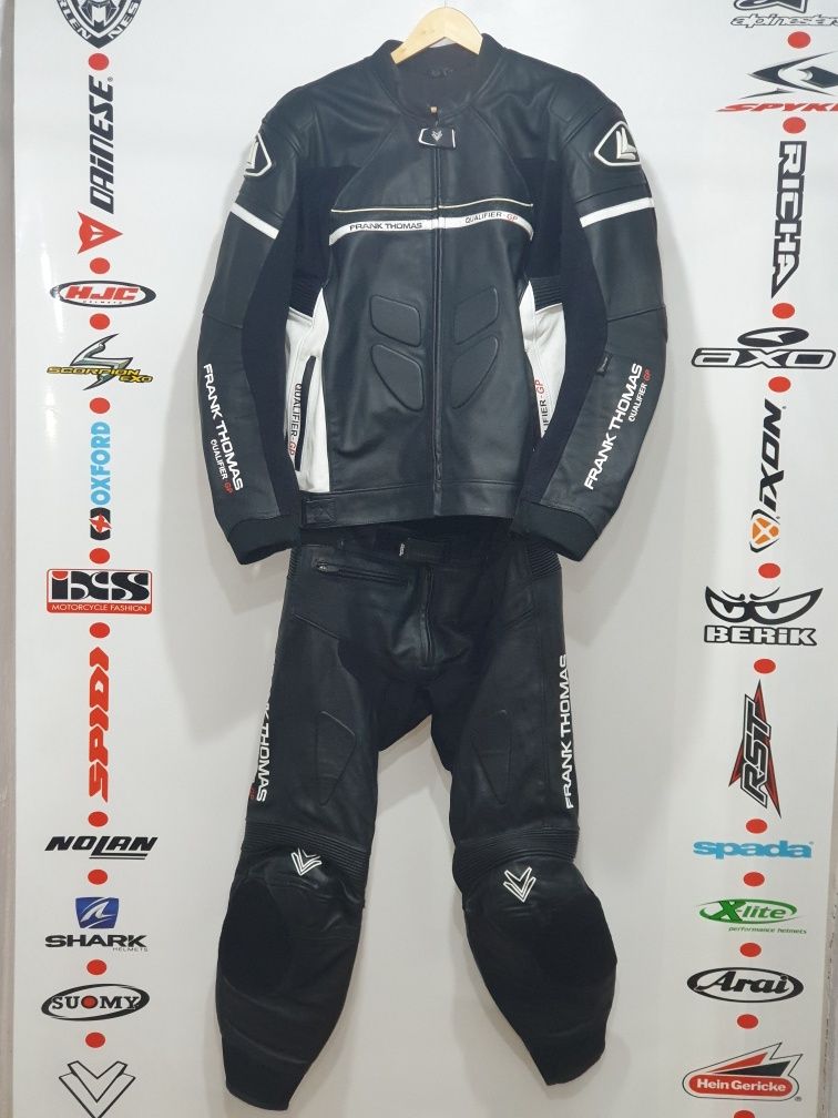 Costum 2 piese piele moto Frank Thomas 60