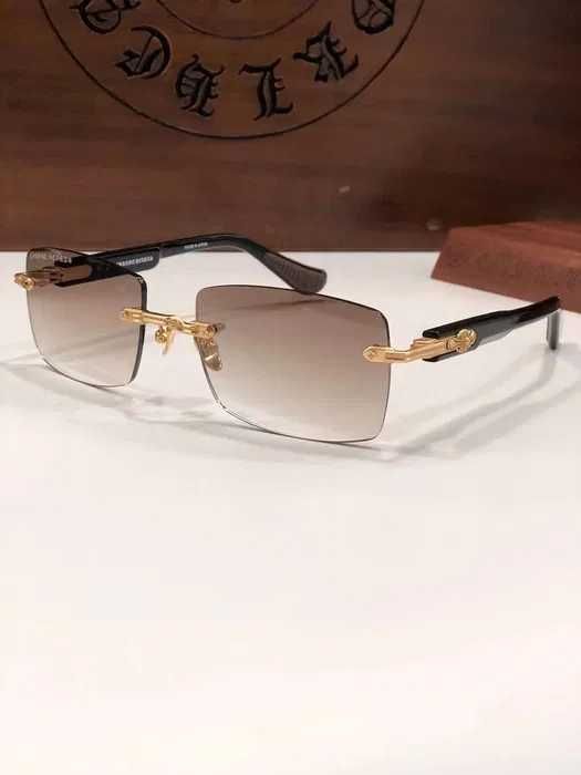 Ochelari de soare Chrome Hearts DEEP II Gold