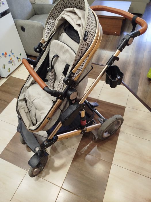 Комбинирана бебешка количка Мони + Столче за кола