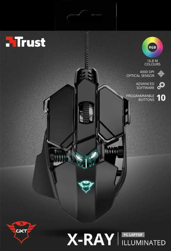 Mouse Gamer Gxt 138 X-Ray Rgb Trust
