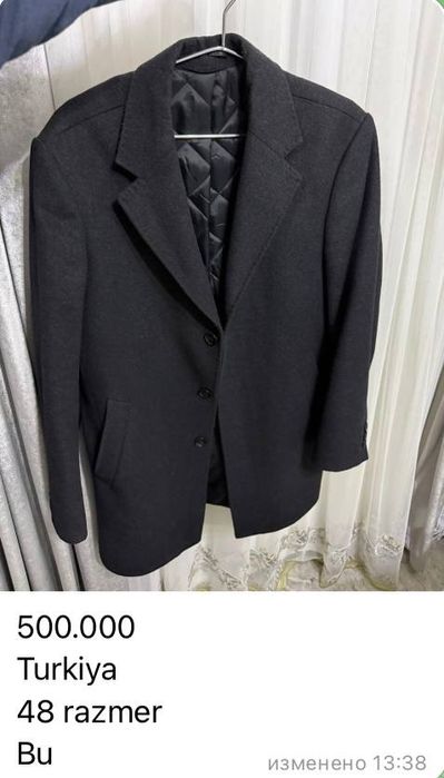 Пальто сотилади янги