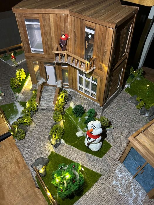 Макет дома, ручной работы .для архитектров