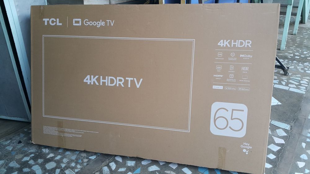 TCL Televizor SMART. { 65 dyum }. 4K. HDR. Aybi Bor.