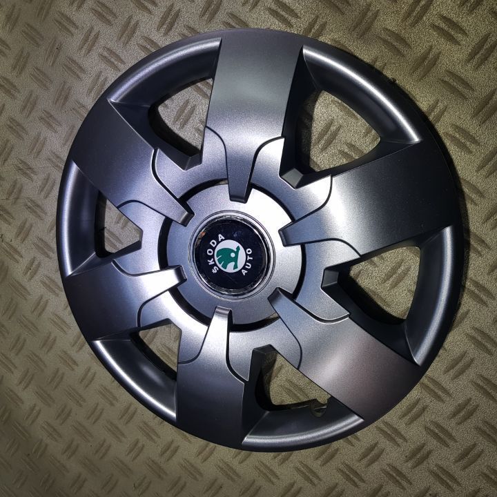 Capace roti SKODA r16  la set de 4 buc,Capace janta aliaj,Embleme