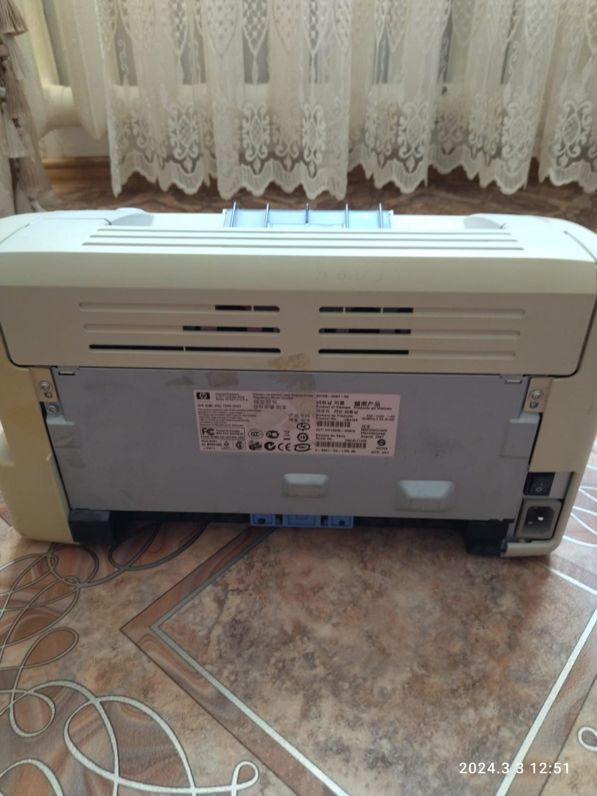 Продам принтер HP Laserjet 1018
