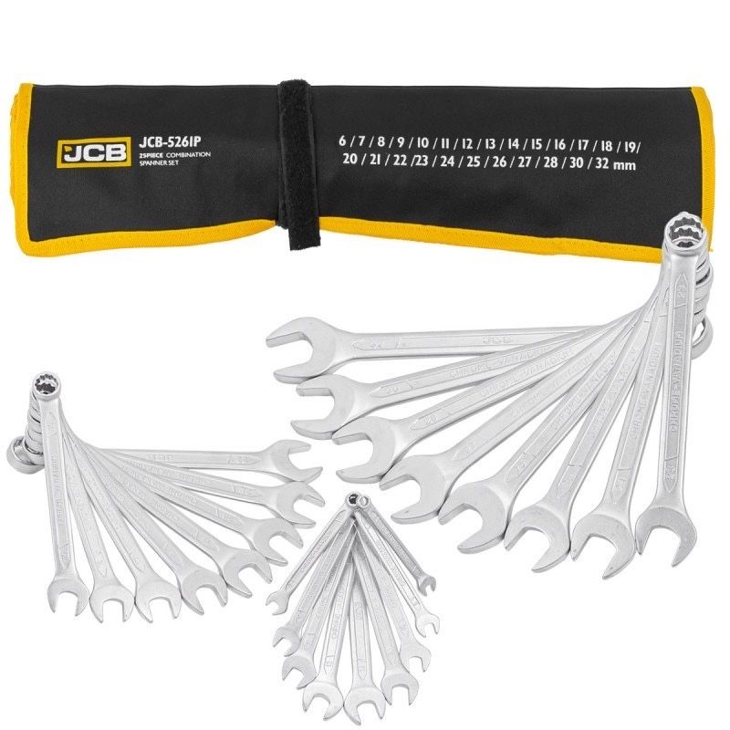 Звездогаечни ключове 35 броя 6-32мм JCB Tools