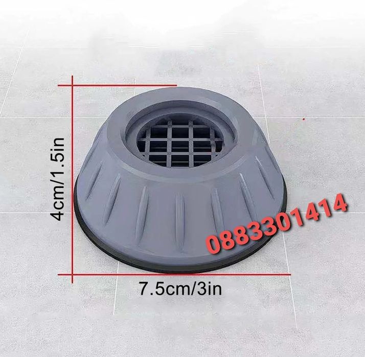 Намаление! Комплект 4 броя антивибрационни крачета за пералня