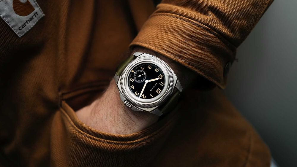 Часовник Longines Pilot Majetek, 43мм, L2.838.4.53.9, Box Edition