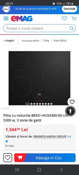 Plita Beko noua Hii63402mt