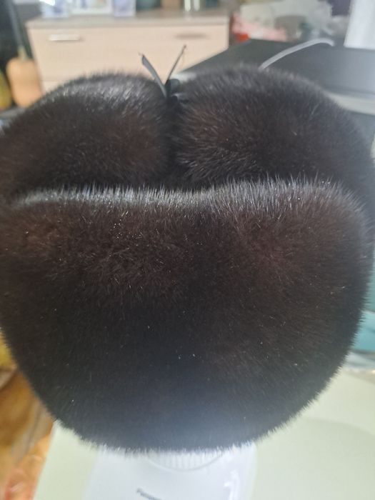 Шапка норковая мужская