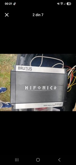 Statie amplificator audio auto