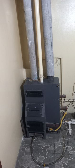 Катёл газ, кумир, утин электрда ишлайди комплект